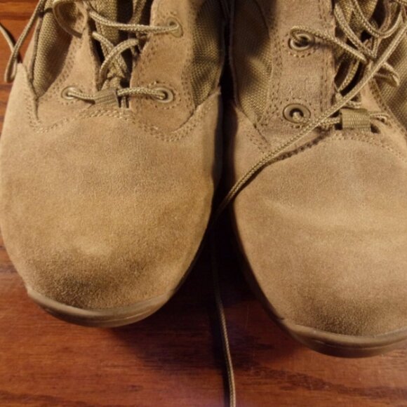 REEBOK SIZE 11.5M RB 8822 TAN DESERT MILITARY COMBAT BOOTS SI 708 - Picture 3 of 11